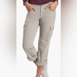 KÜHL KONTRA womens size 10 roll up Capri pants